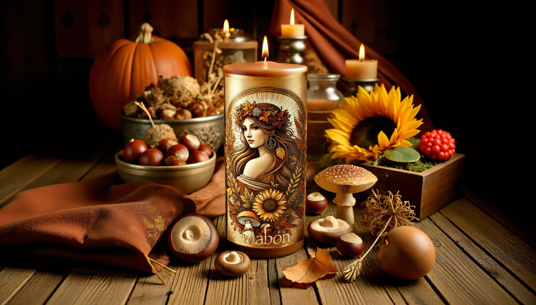 Velón de Mabón 2025 consagrado a Epona de A Cova da Meiga: suerte, protección y tradición celta